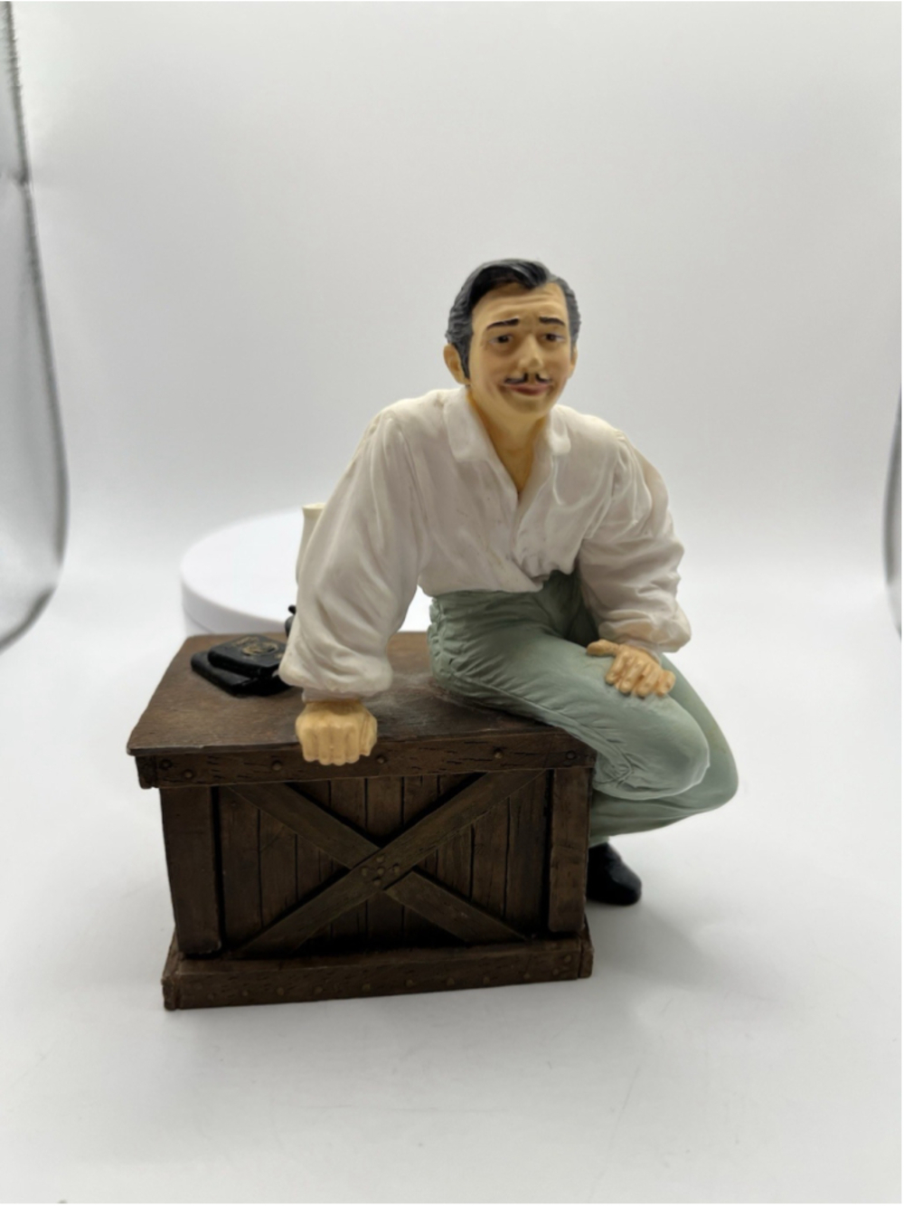 Gone With the Wind Captain Butler Music Box Ardleigh-Elliott COLLECTIBLE WORKS!